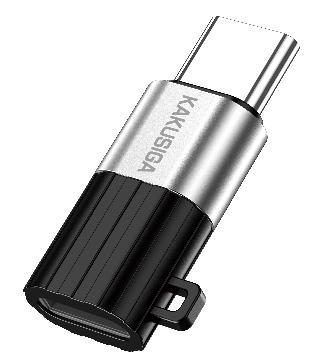 KAKUSIGA KSC-1418 Type-C Male to IP Female Adapter