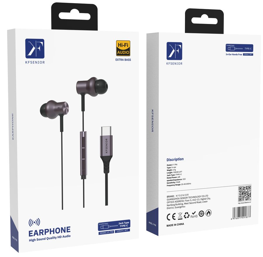 KF SENIOR F Earphones