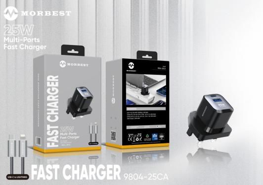 MOREBEST 9804-25CA CL Charger with cable