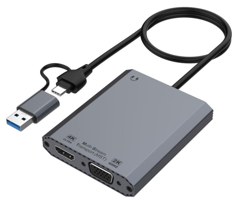 ONTEN OTN-M201 2-in-2 USB 3.0 External Video Graphics Card