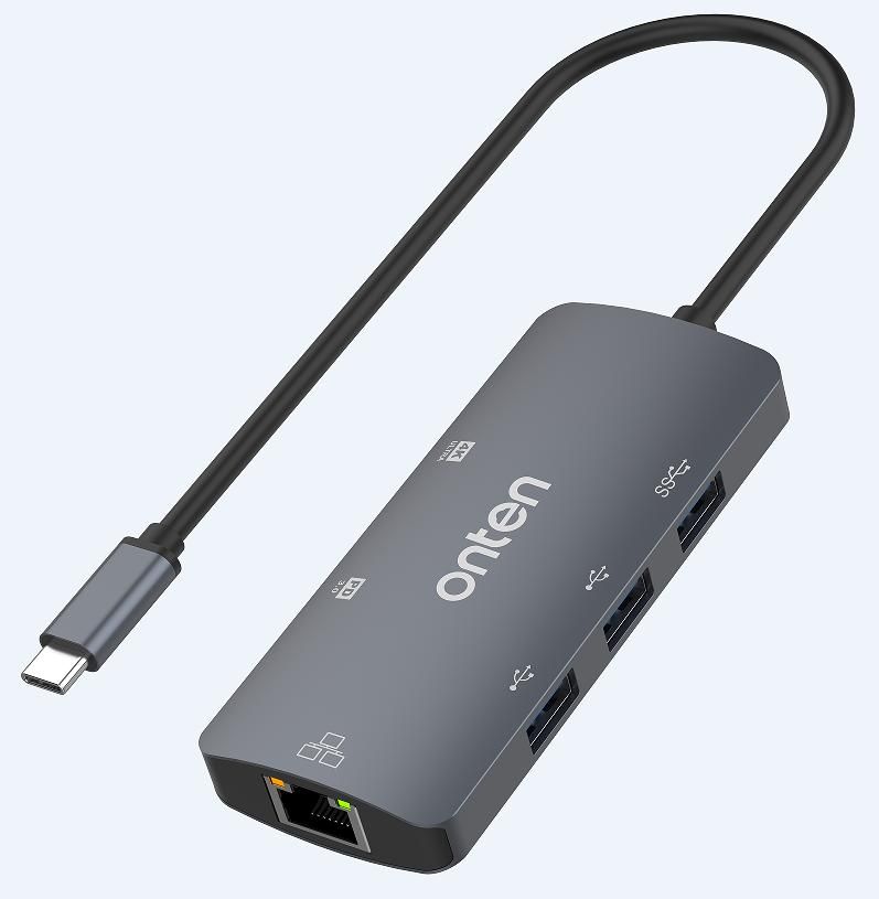 ONTEN OTN-UC910 2.0/Type-C Multi- function Docking station