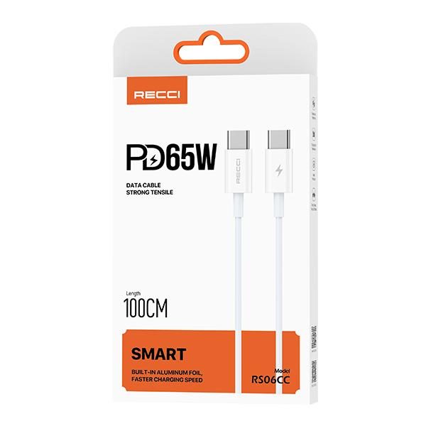 RECCI RS06CC Smart Data Cable (PD65W 1M)