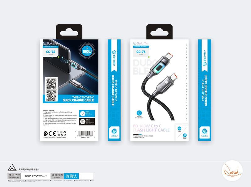 SOLOFFER CC-76 USB data cable