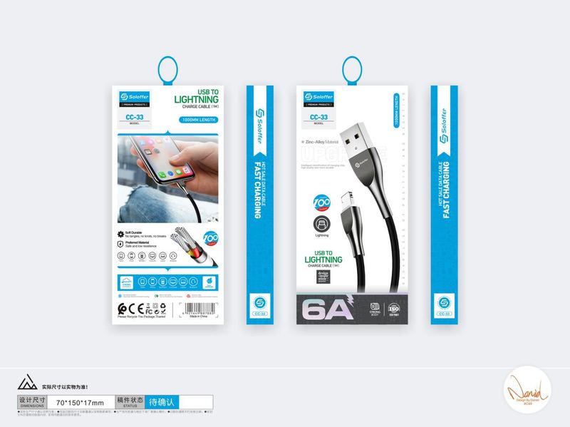 SOLOFFER CC33 USB data cable