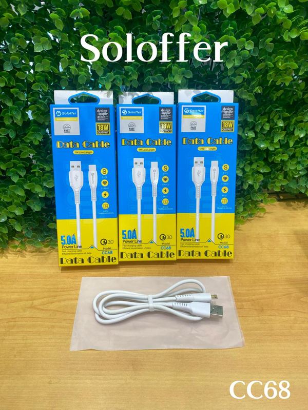 SOLOFFER CC68-IOS USB data cable