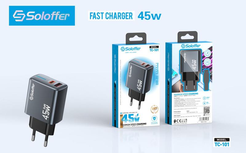 SOLOFFER TC-101 IPH Wall charger