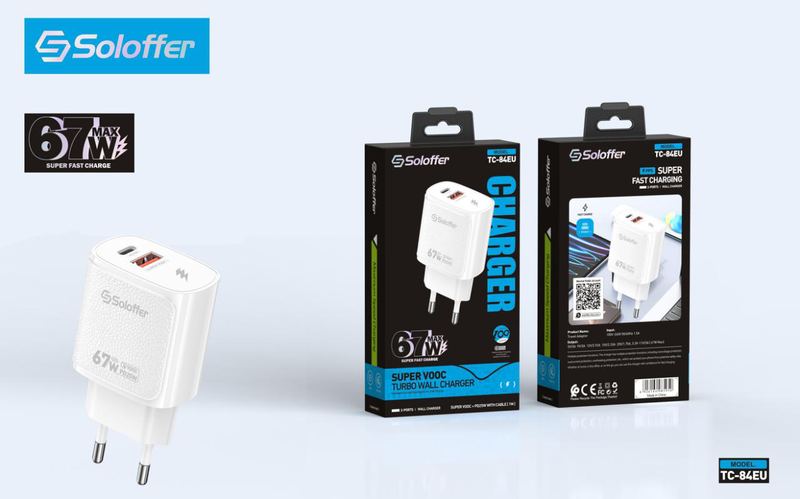 SOLOFFER Tc-84 Tc Wall charger