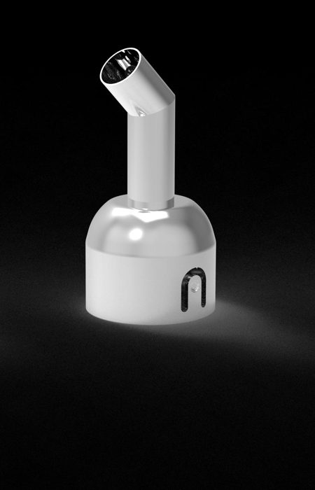 QUICK EO084W45 - 8.4mm Round Bent Nozzle (M7/M9)