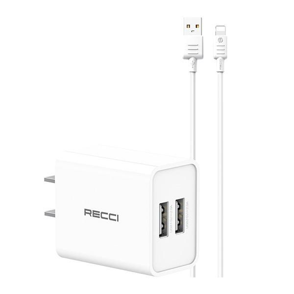 RECCI RC116L Travel charger set Cn/us PLUG