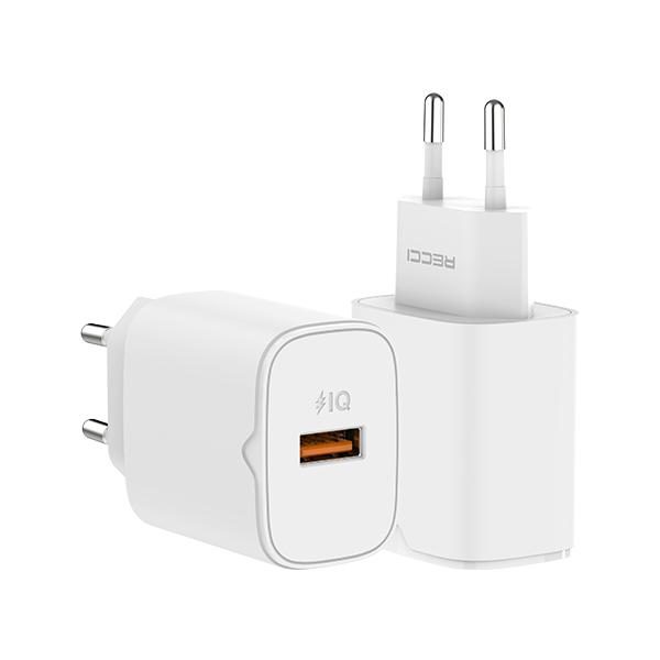 RECCI RC51E EU plug PD charger (18W)