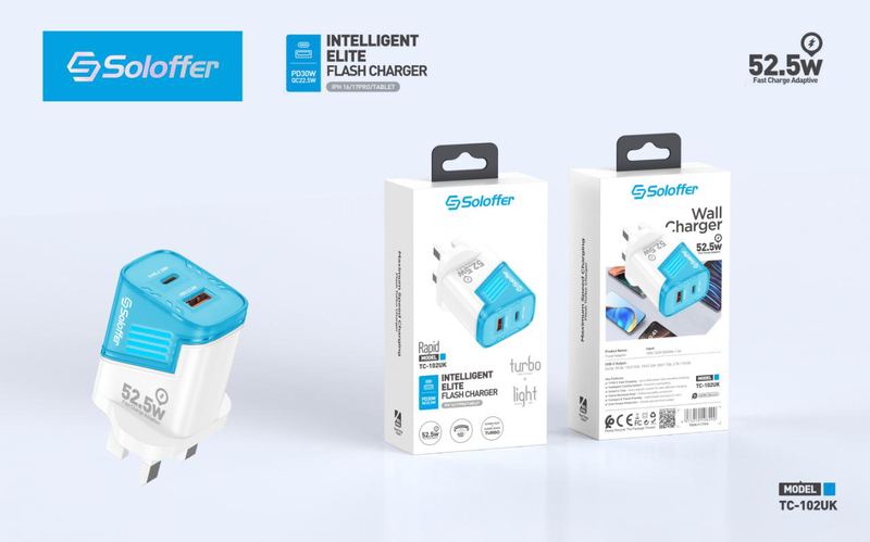 SOLOFFER TC-102 IPH Wall charger