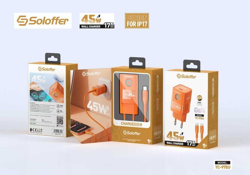 SOLOFFER TC-97 C-C Wall charger
