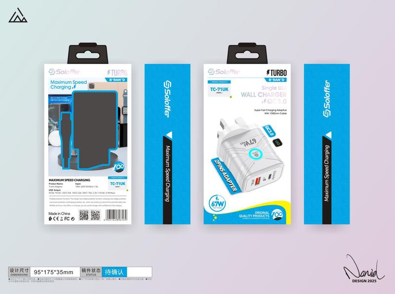 SOLOFFER TC71 C-C Wall charger